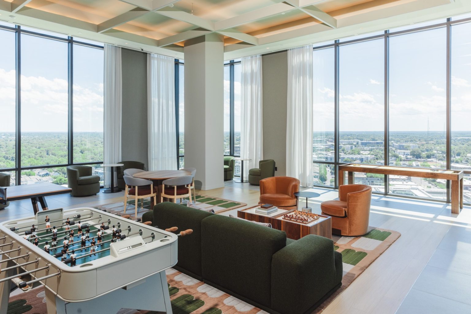 Luxury High-Rise Apartment Design photo