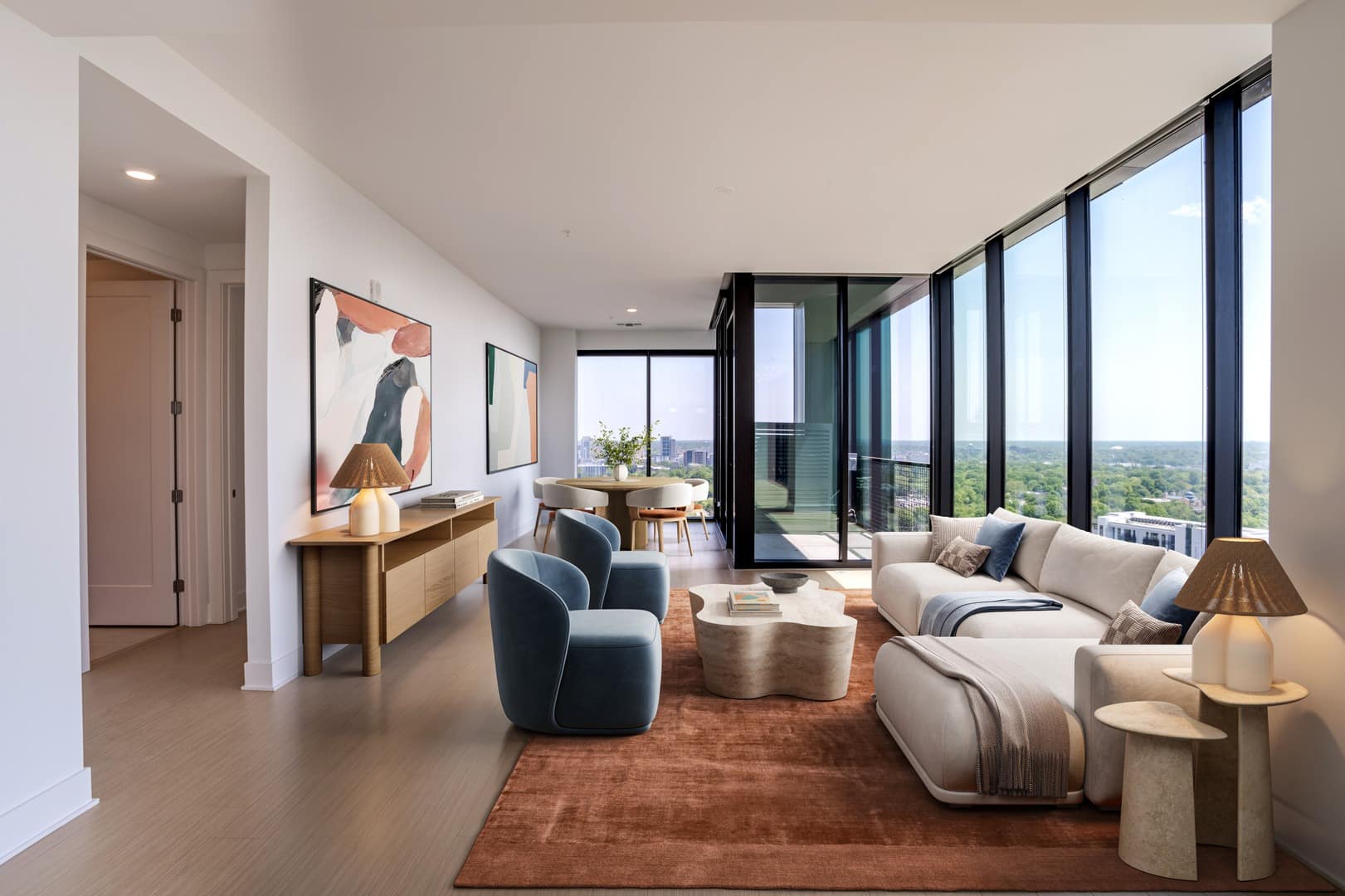 Luxury Apartment - Staged
