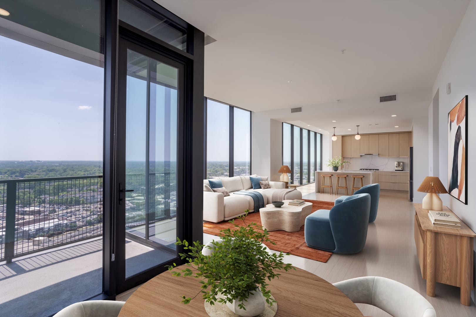 Luxury Apartment - Staged